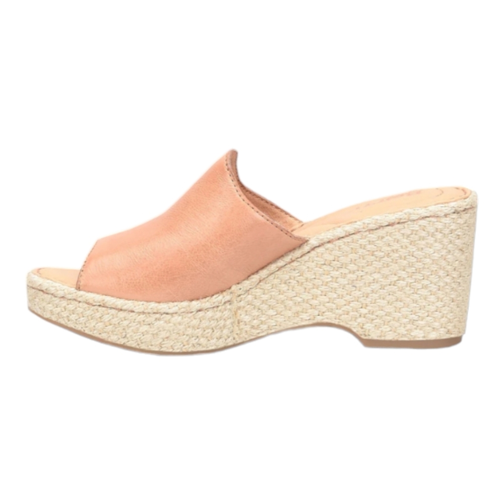 Børn Natural Lilah Leather Espadrille  Women Size 11 - Picture 3 of 8